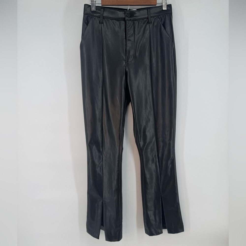 Abercrombie & Fitch Curve Love Faux Leather Skinny Ultra high rise Dress Pants29 - Picture 2 of 9